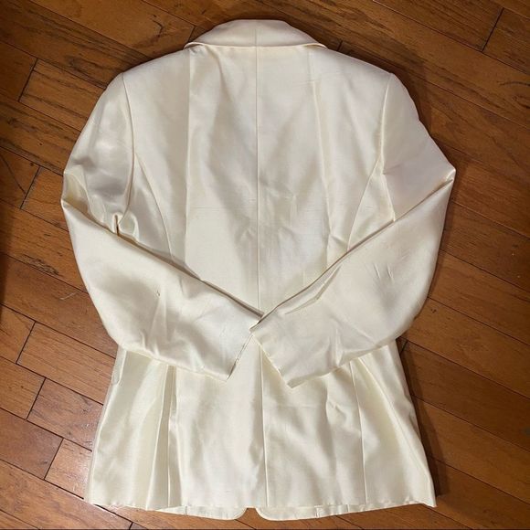 Vintage Albert Nipon Silk Evening Suit 2 Piece - Picture 11 of 13